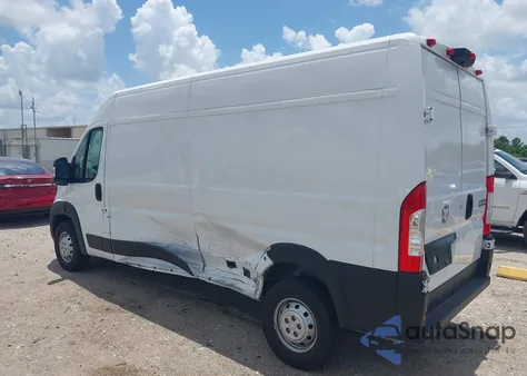 2023 Ram Promaster 2500 High Roof 159 Wb из США, поврежденный, VIN 3C6LRVDGXPE586187